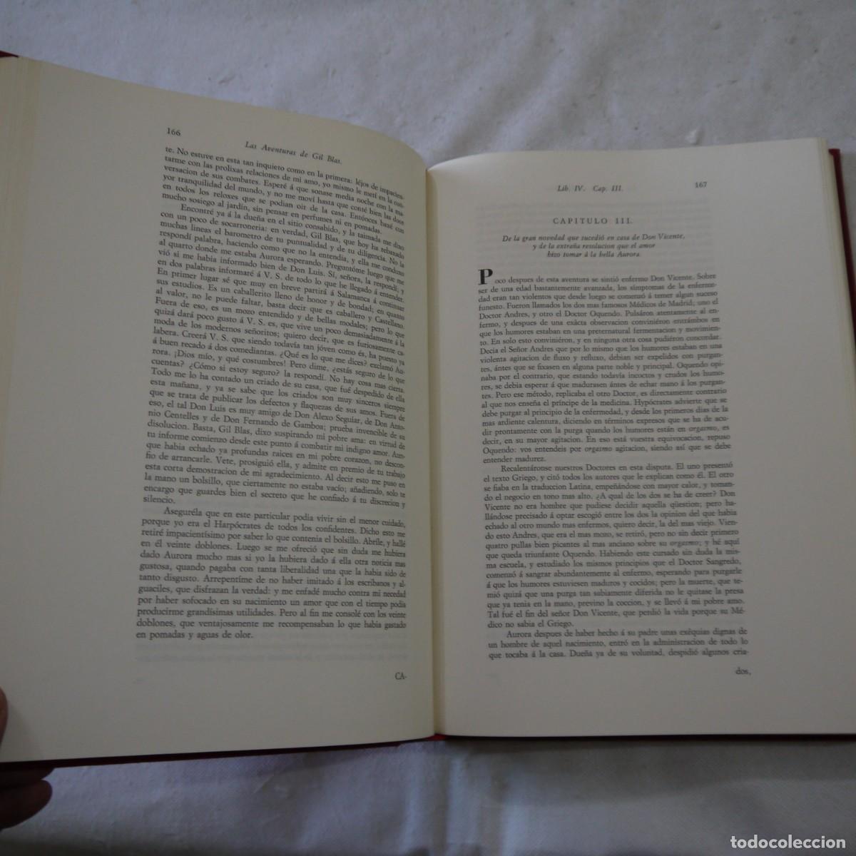 Libros de segunda mano: AVENTURAS DE GIL BLAS DE SANTILLANA - EDICIONES DEL MORAL - 1984 - Foto 11