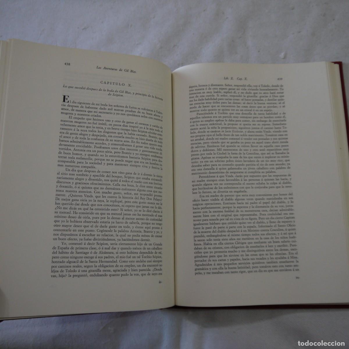 Libros de segunda mano: AVENTURAS DE GIL BLAS DE SANTILLANA - EDICIONES DEL MORAL - 1984 - Foto 12