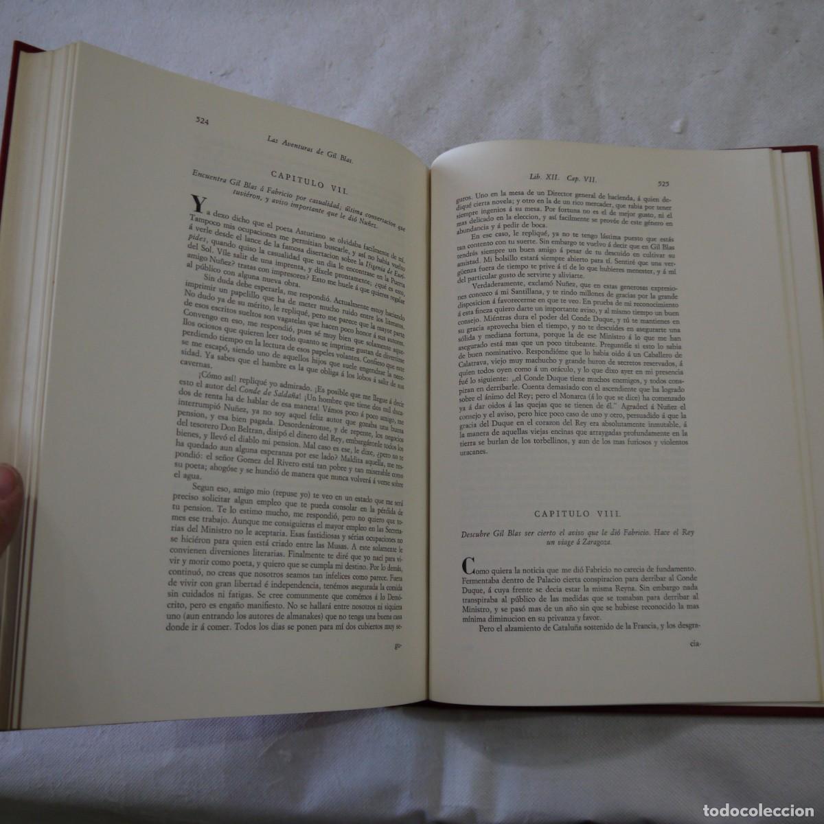Libros de segunda mano: AVENTURAS DE GIL BLAS DE SANTILLANA - EDICIONES DEL MORAL - 1984 - Foto 13