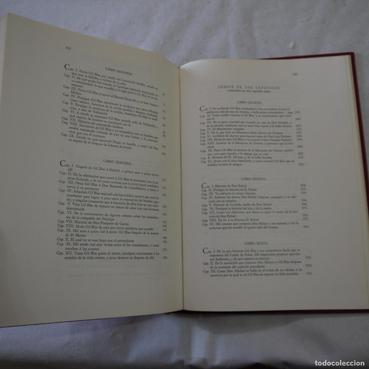 Libros de segunda mano: AVENTURAS DE GIL BLAS DE SANTILLANA - EDICIONES DEL MORAL - 1984 - Foto 15