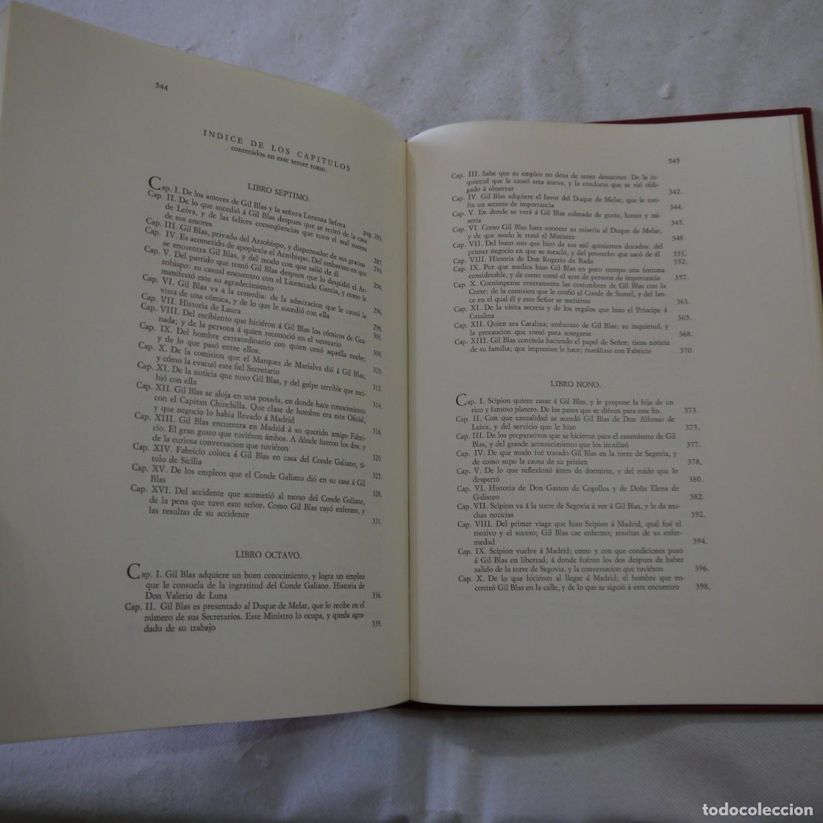 Libros de segunda mano: AVENTURAS DE GIL BLAS DE SANTILLANA - EDICIONES DEL MORAL - 1984 - Foto 16