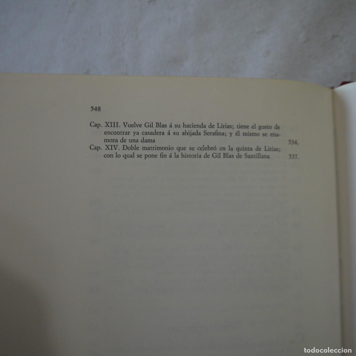 Libros de segunda mano: AVENTURAS DE GIL BLAS DE SANTILLANA - EDICIONES DEL MORAL - 1984 - Foto 18