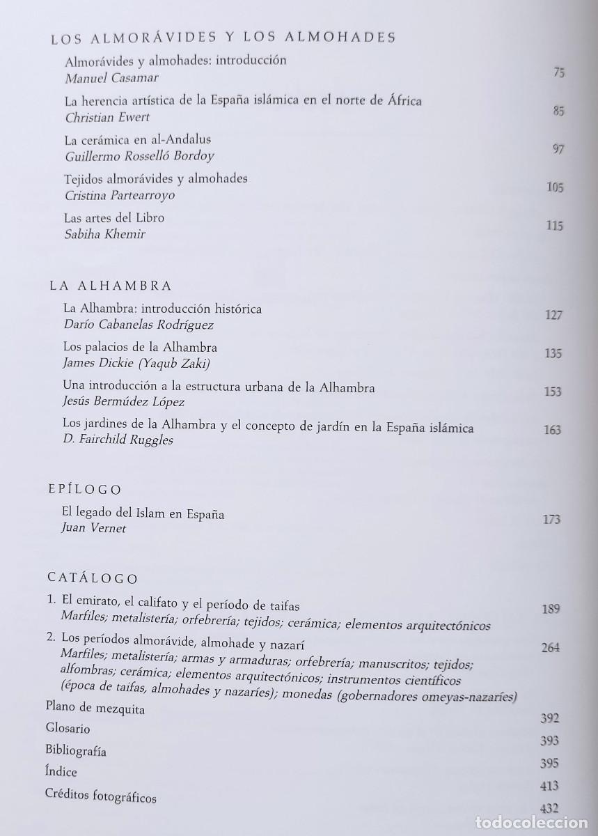 Libros de segunda mano: AL-ANDALUS. LAS ARTES ISL&Aacute;MICAS EN ESPA&Ntilde;A. - Foto 4