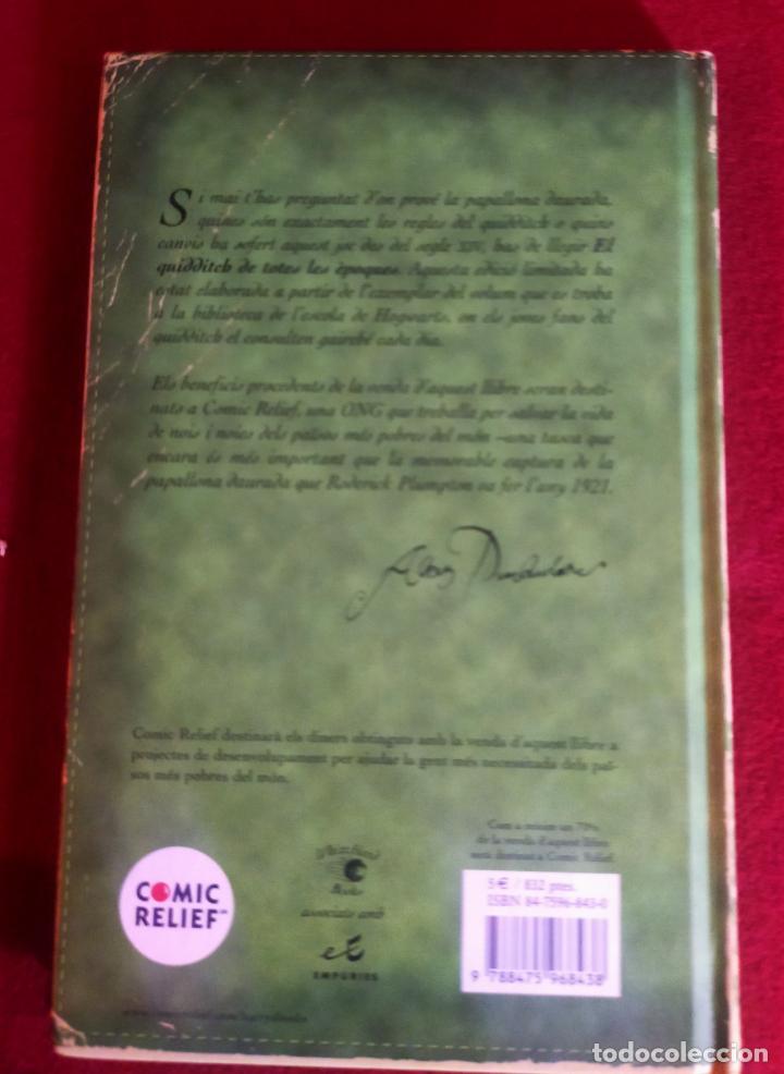 Libros de segunda mano: EL QUIDDITCH DE TOTES LES &Egrave;POQUES HARRY POTTER - CATALA - Foto 2