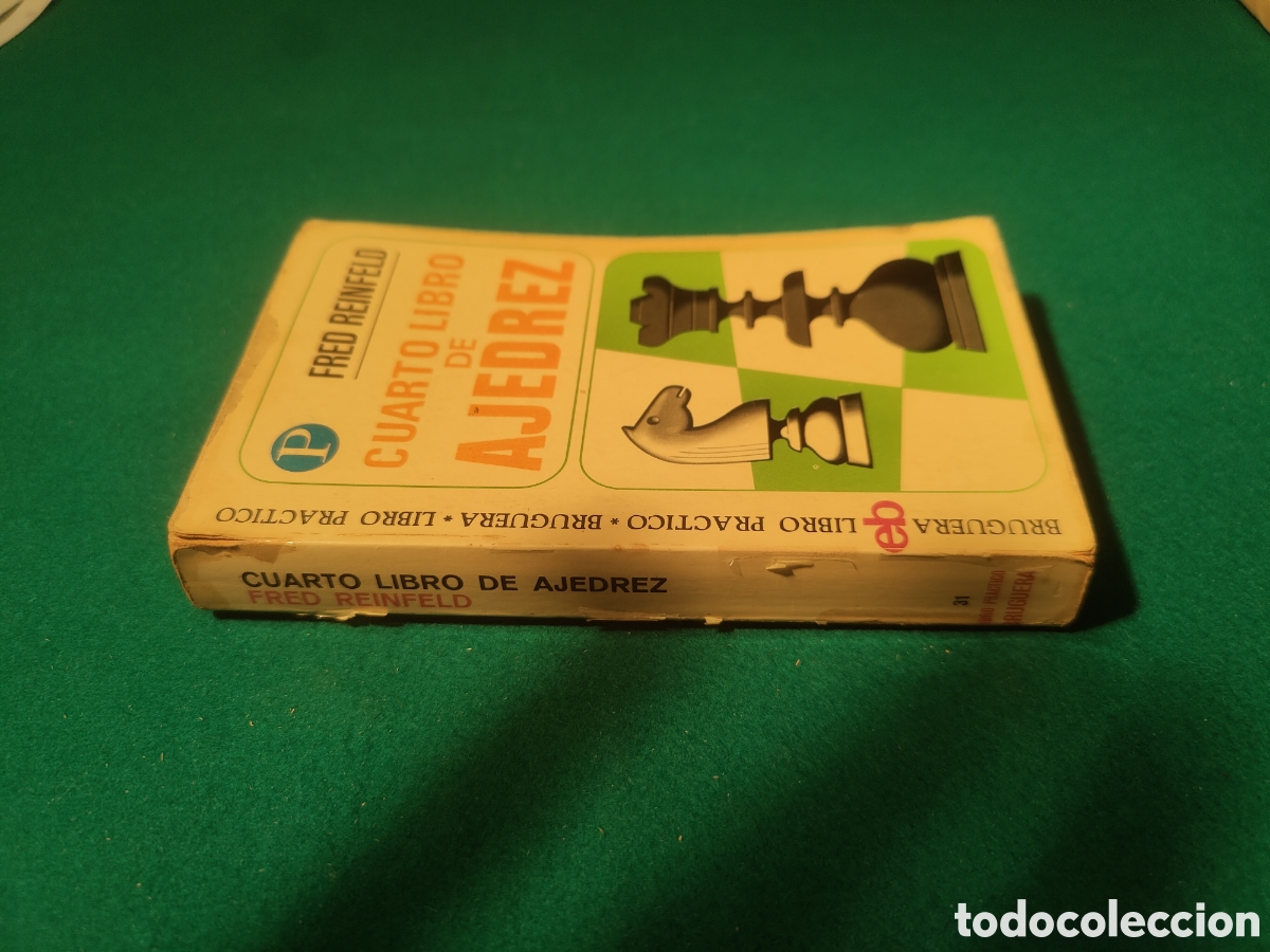 Libros de segunda mano: CUARTO LIBRO DE AJEDREZ. FRED REINFELD. - Foto 2