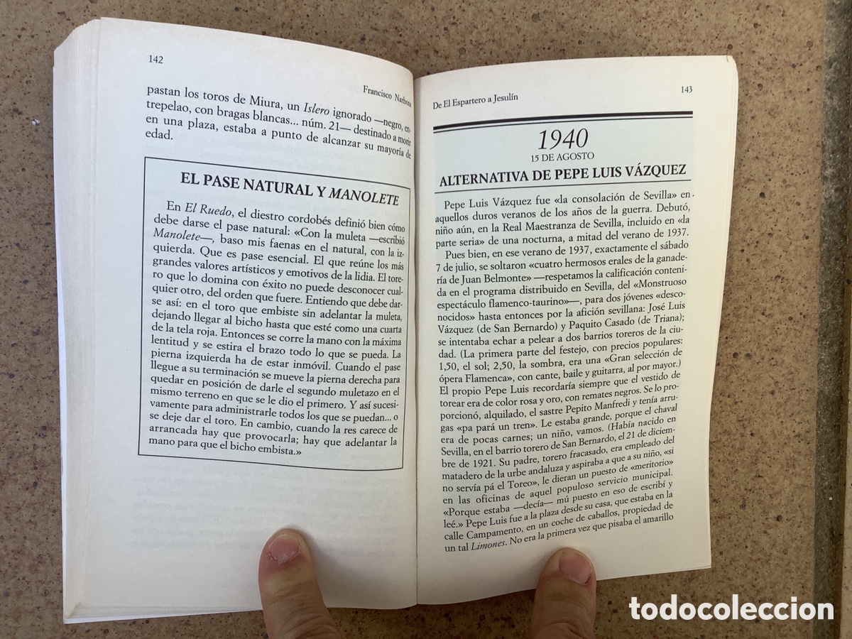 Libros de segunda mano: DE EL ESPARTERO A JESUL&Iacute;N. Francisco Narbona - Foto 4