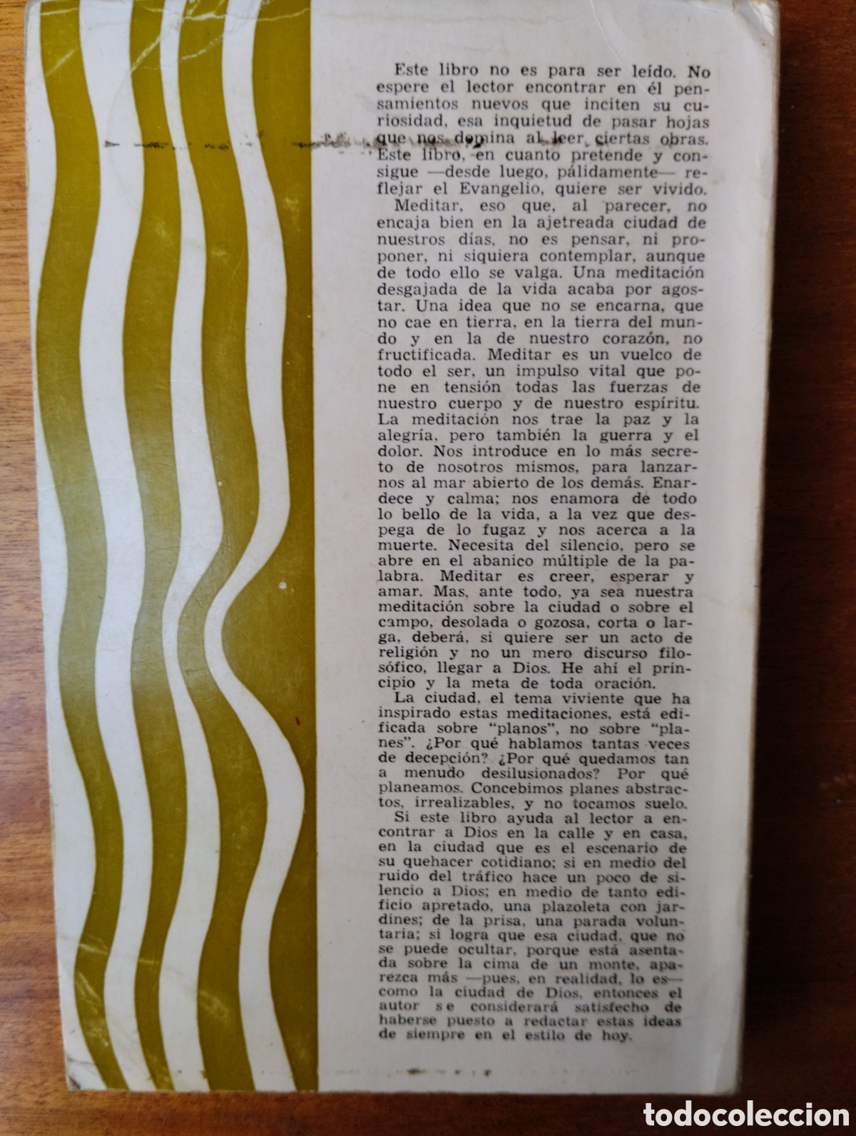 Libros de segunda mano: Meditaci&oacute;n sobre la ciudad, Alberto Mart&iacute;n baro - Foto 2