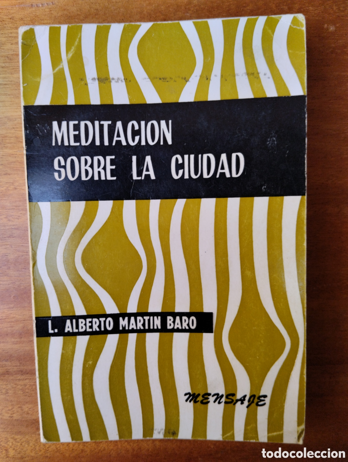 Libros de segunda mano: Meditaci&oacute;n sobre la ciudad, Alberto Mart&iacute;n baro - Foto 1