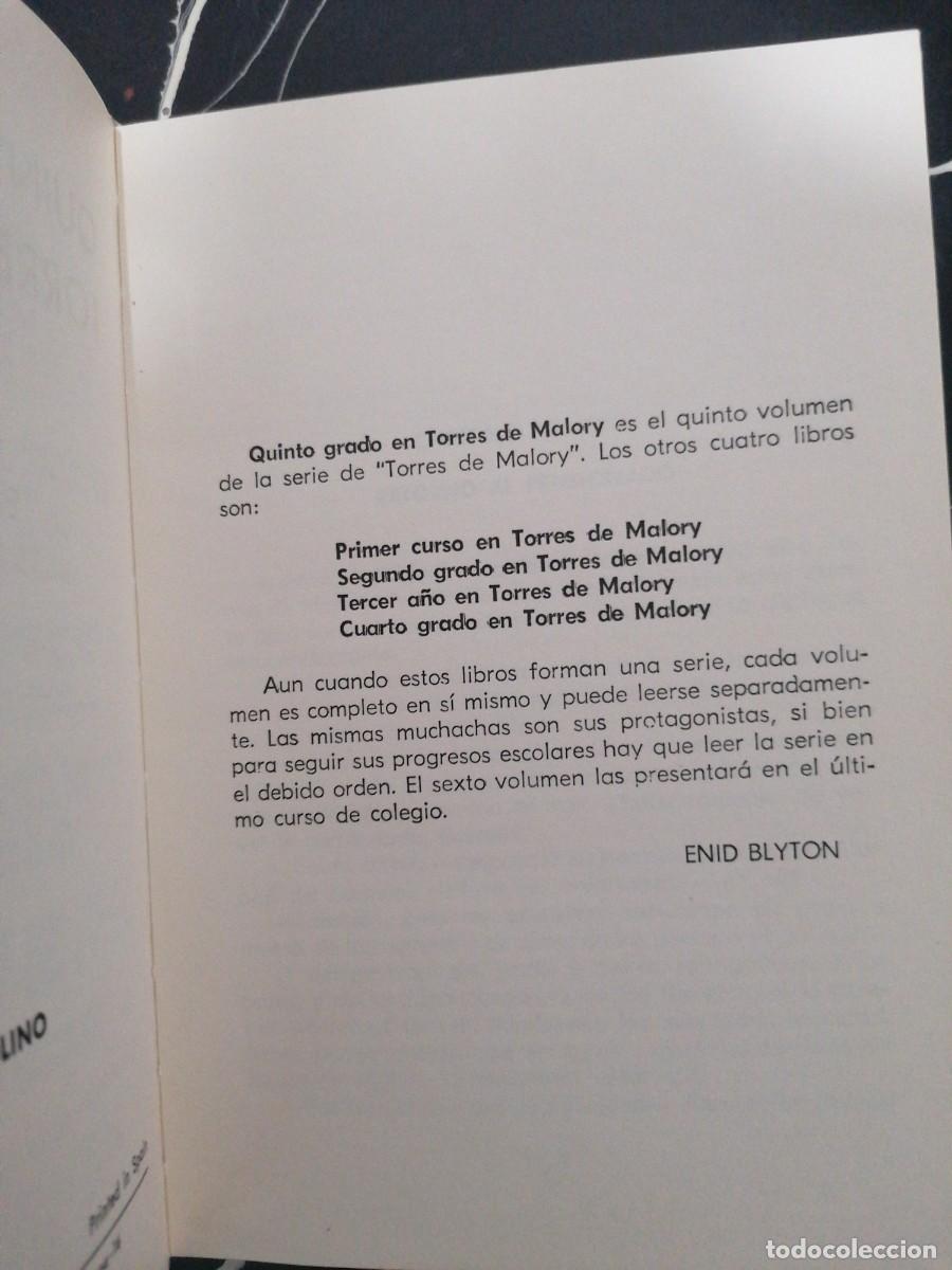 Libros de segunda mano: TORRES DE MALORY - Foto 5