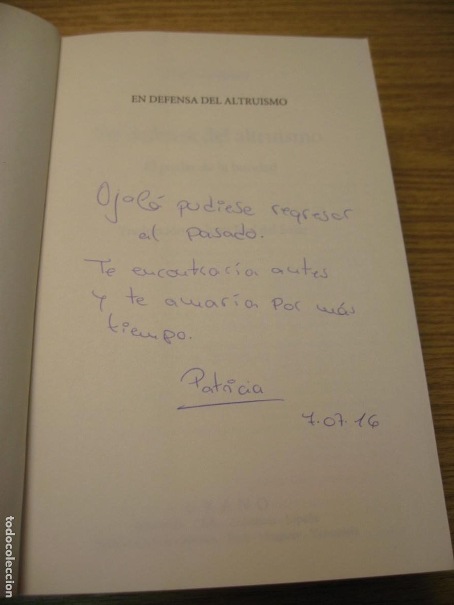 Libros de segunda mano: EN DEFENSA DEL ALTRUISMO. EL PODER DE LA BONDAD. MATTHIEU RICARD. EDITORIAL URANO 2016 - Foto 4