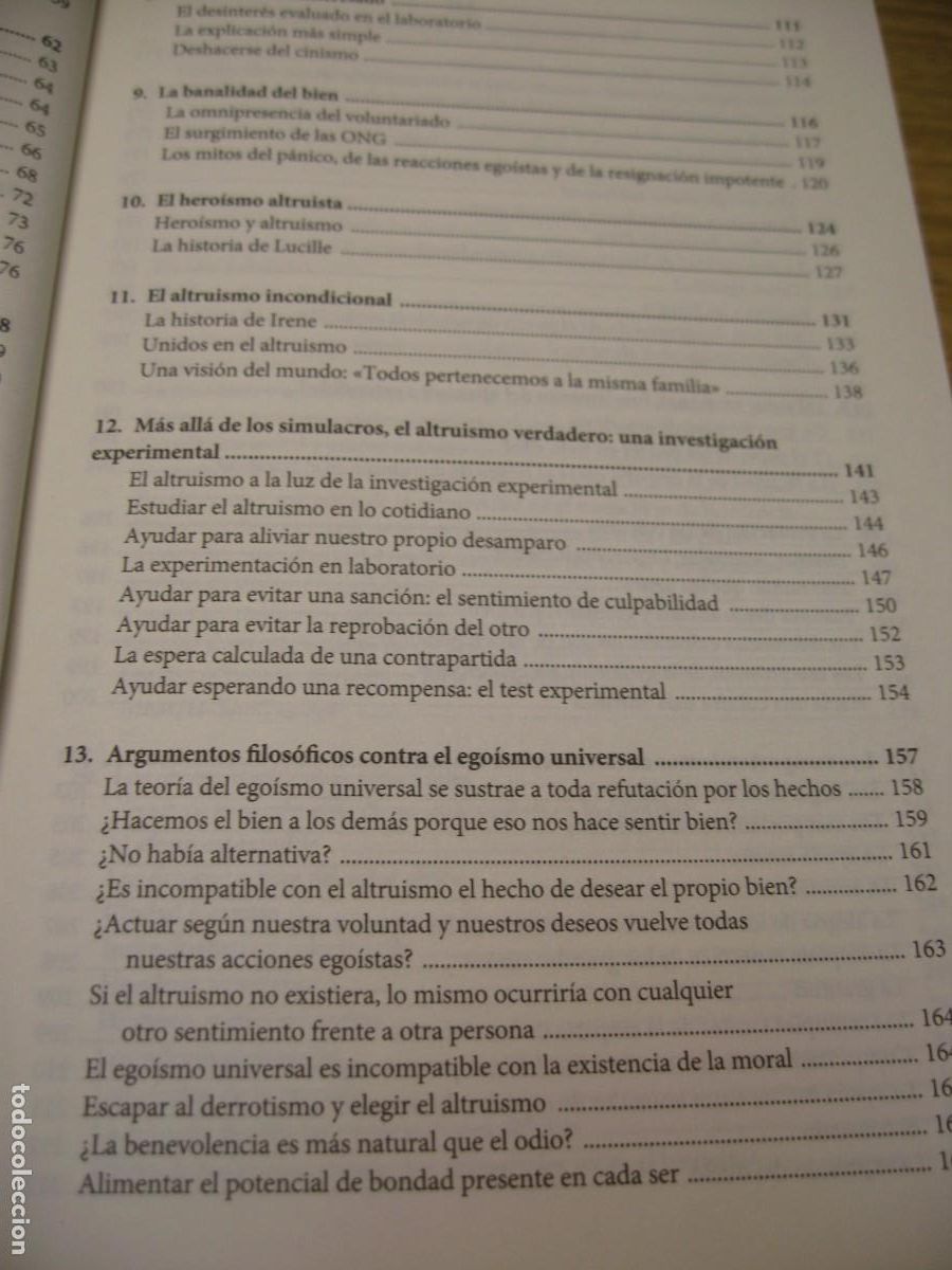 Libros de segunda mano: EN DEFENSA DEL ALTRUISMO. EL PODER DE LA BONDAD. MATTHIEU RICARD. EDITORIAL URANO 2016 - Foto 9