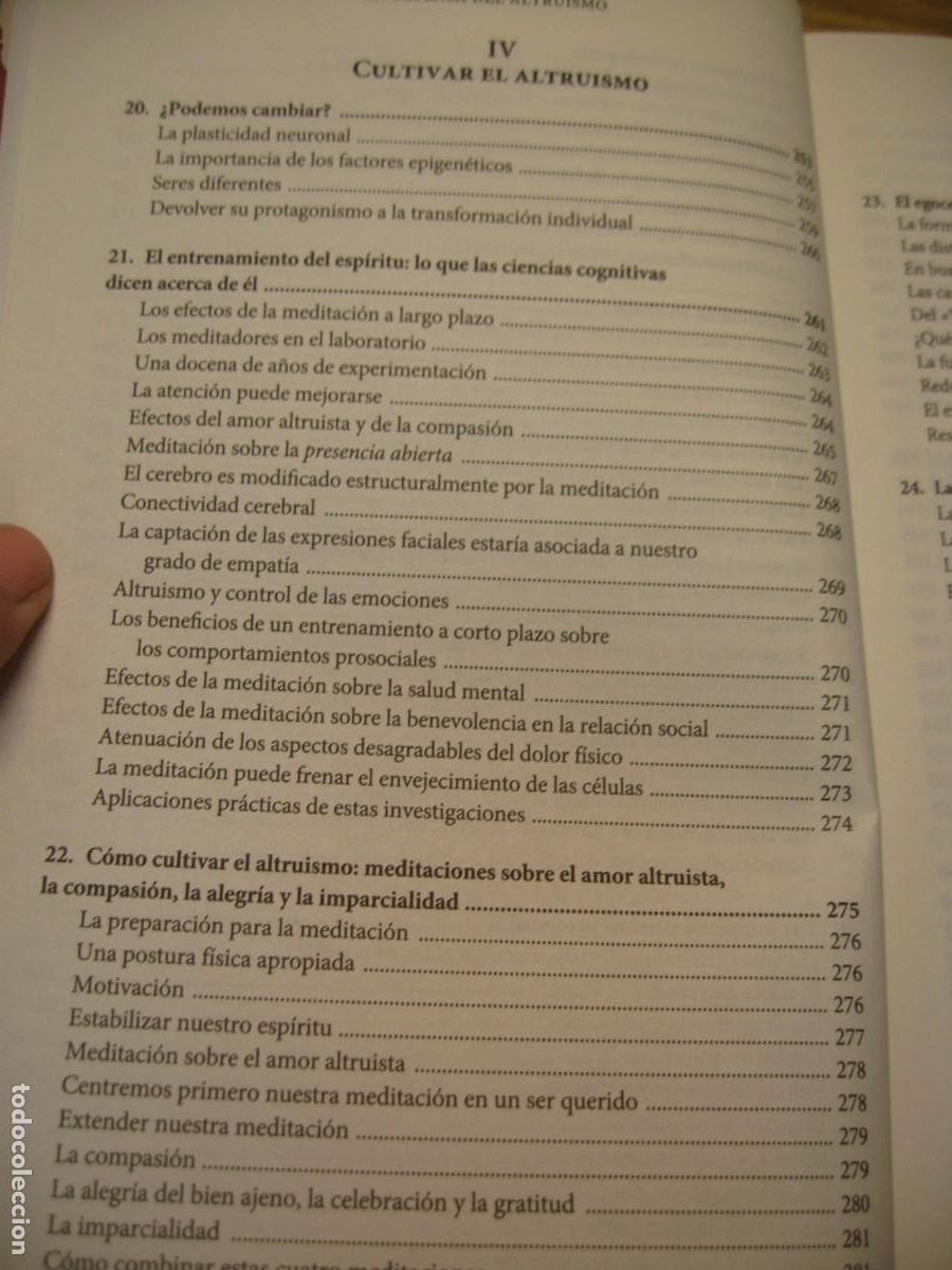 Libros de segunda mano: EN DEFENSA DEL ALTRUISMO. EL PODER DE LA BONDAD. MATTHIEU RICARD. EDITORIAL URANO 2016 - Foto 12