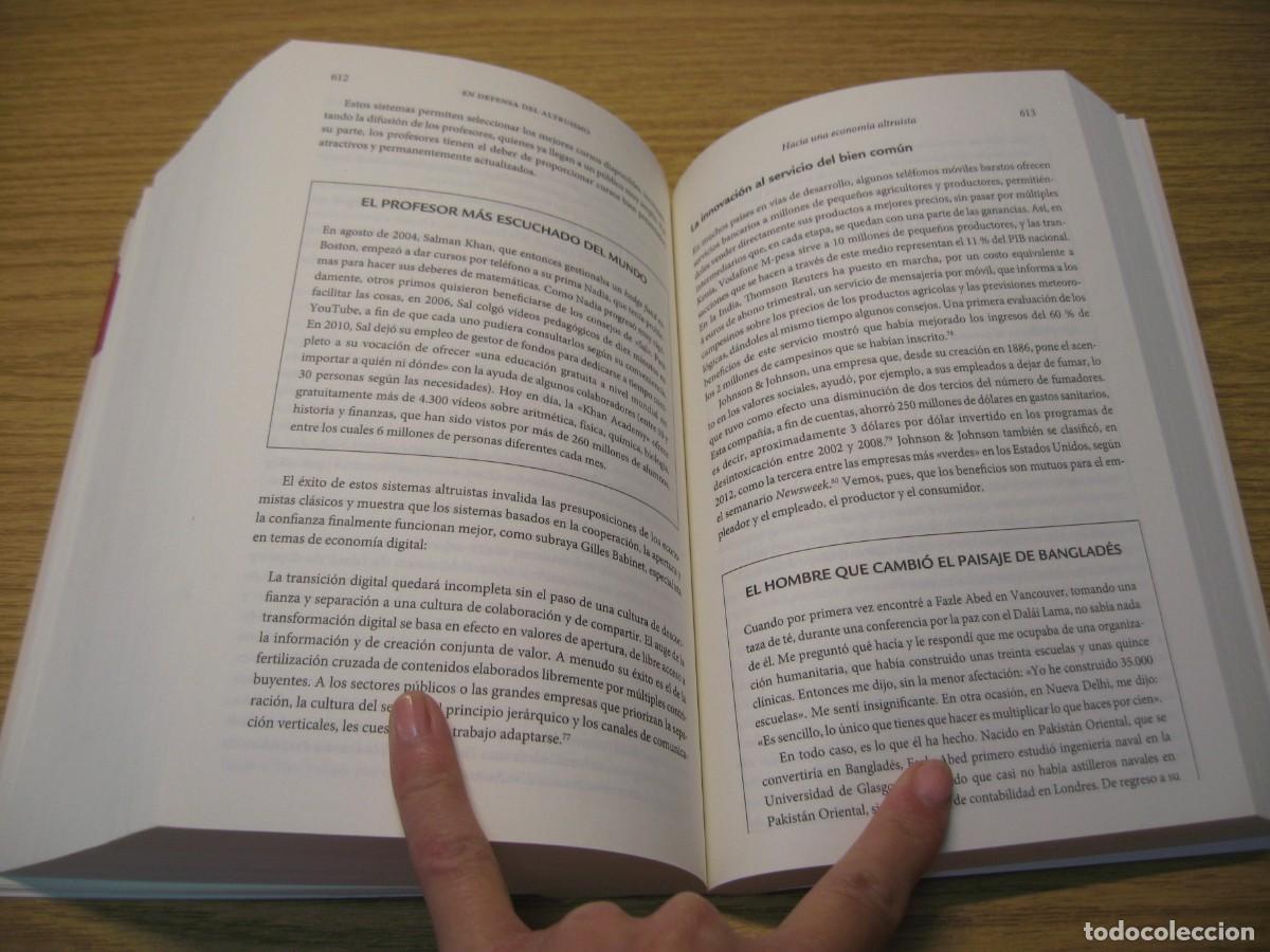 Libros de segunda mano: EN DEFENSA DEL ALTRUISMO. EL PODER DE LA BONDAD. MATTHIEU RICARD. EDITORIAL URANO 2016 - Foto 24
