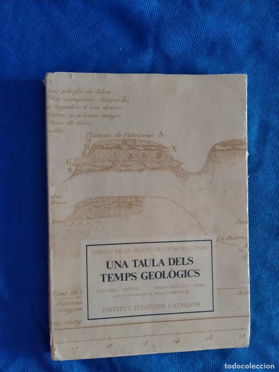 libro deuna taula dels temps geologics