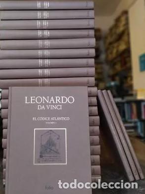 El Códice Atlántico - Leonardo Da Vinci - Folio - Completa 20 tomos + 3  monografias