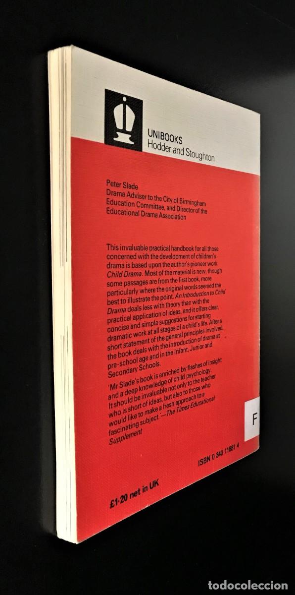 Libros de segunda mano: An Introduction to Child Drama by Peter Slade - Foto 7