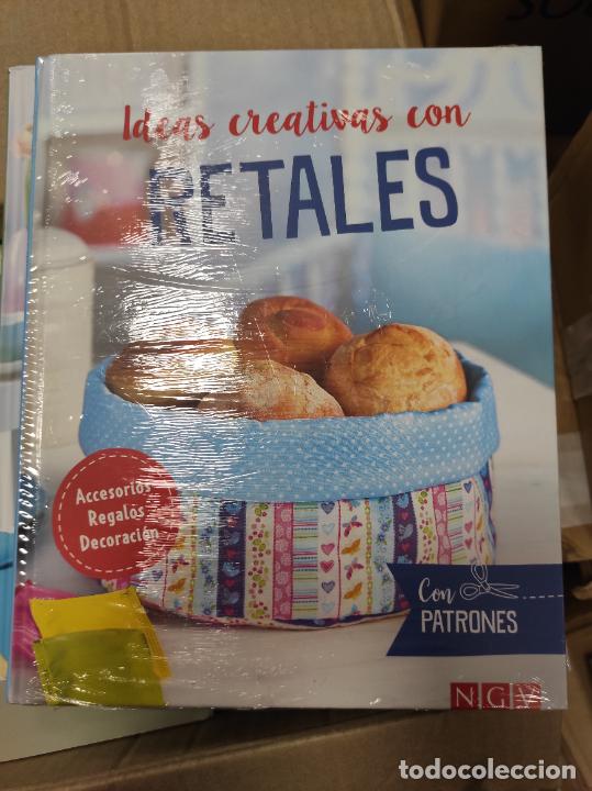 Libros de segunda mano: Ideas creativas con retales. Con patrones. NGV. 2000. RETRACTILADO. - Foto 1