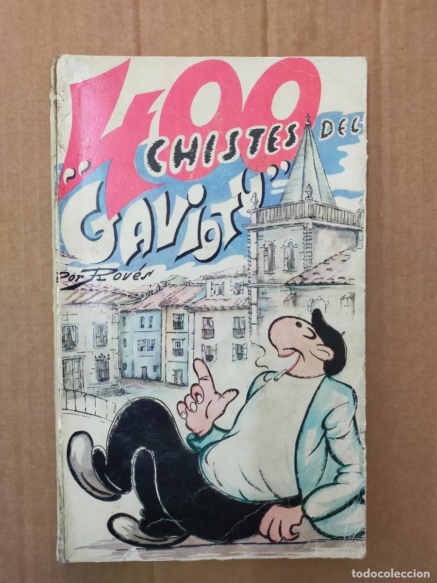 Libros de segunda mano: 400 CHISTES DEL &rdquo;GAVIOTU&rdquo;, por Rov&eacute;s