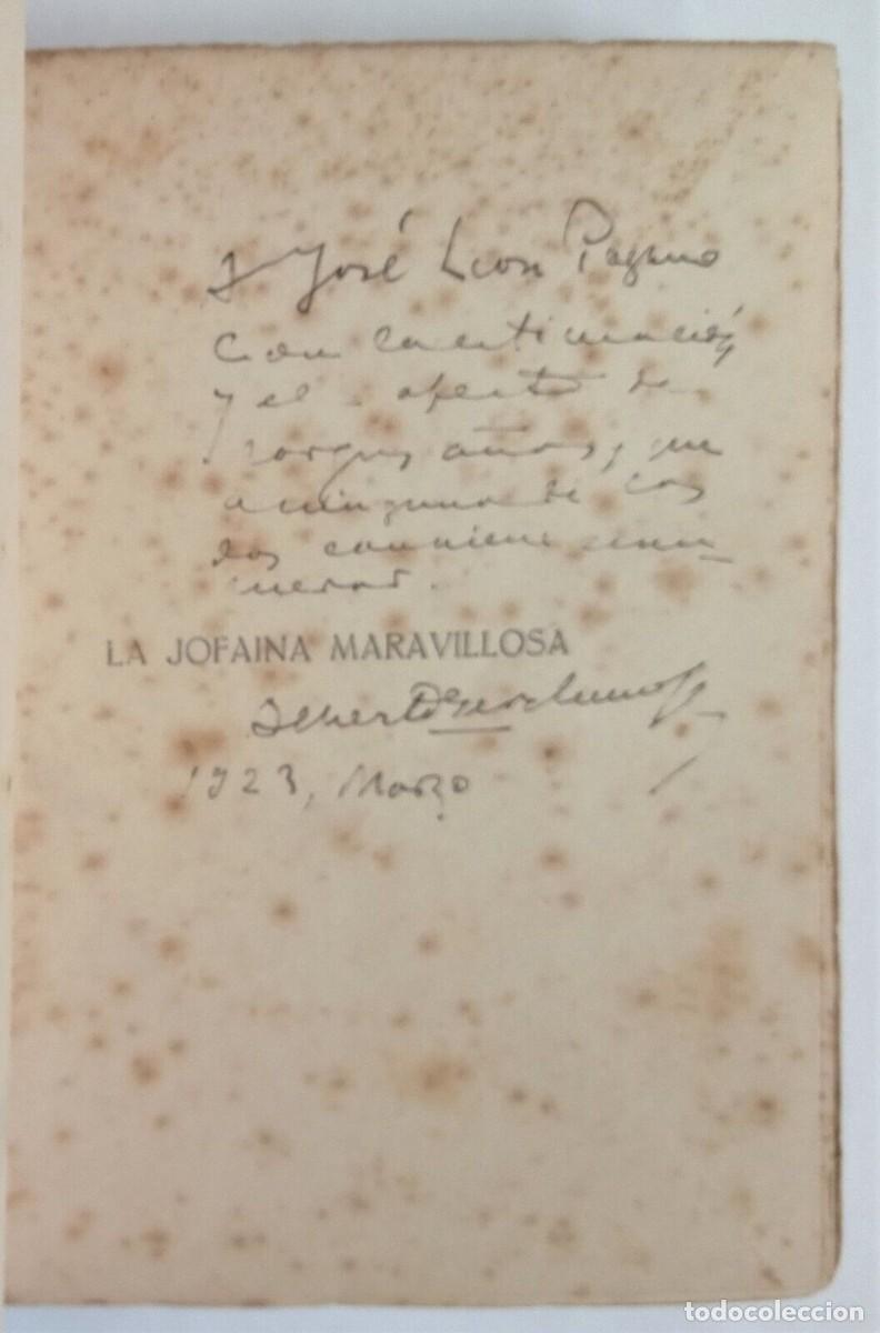 Libros de segunda mano: Gerchunoff, Alberto - La Jofaina Maravillosa - (1923) - SIGNED - Foto 2