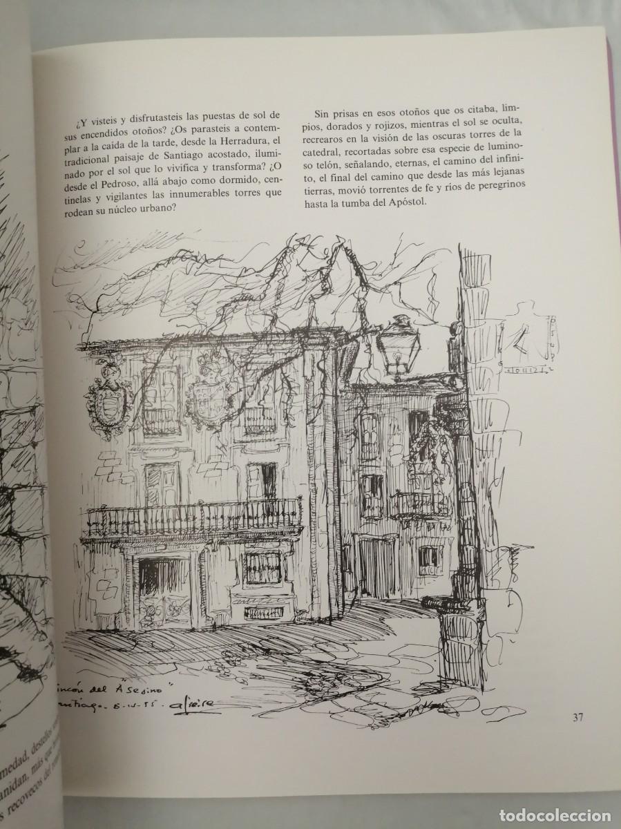 Libros de segunda mano: Andr&eacute;s Freire, Compostela Monumental (Dibujos) - Foto 5