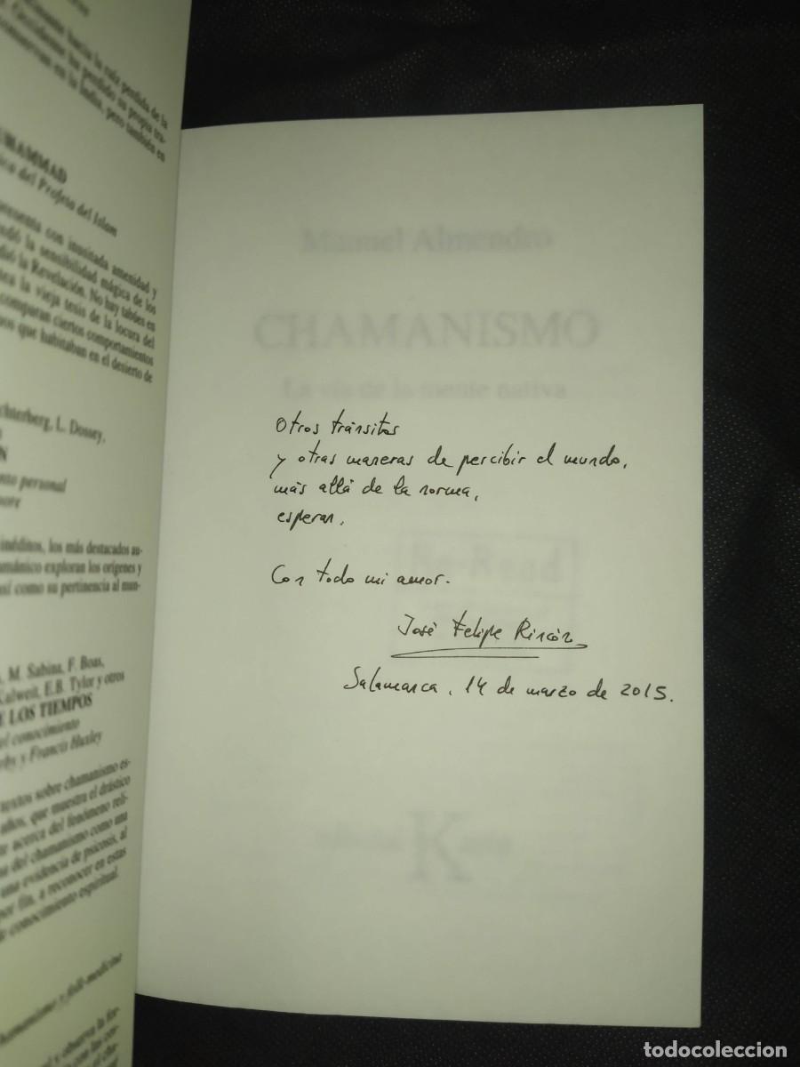 Libros de segunda mano: CHAMANISMO , LA V&Iacute;A DE LA MENTE NATIVA - MANUEL ALMENDRO - Foto 2