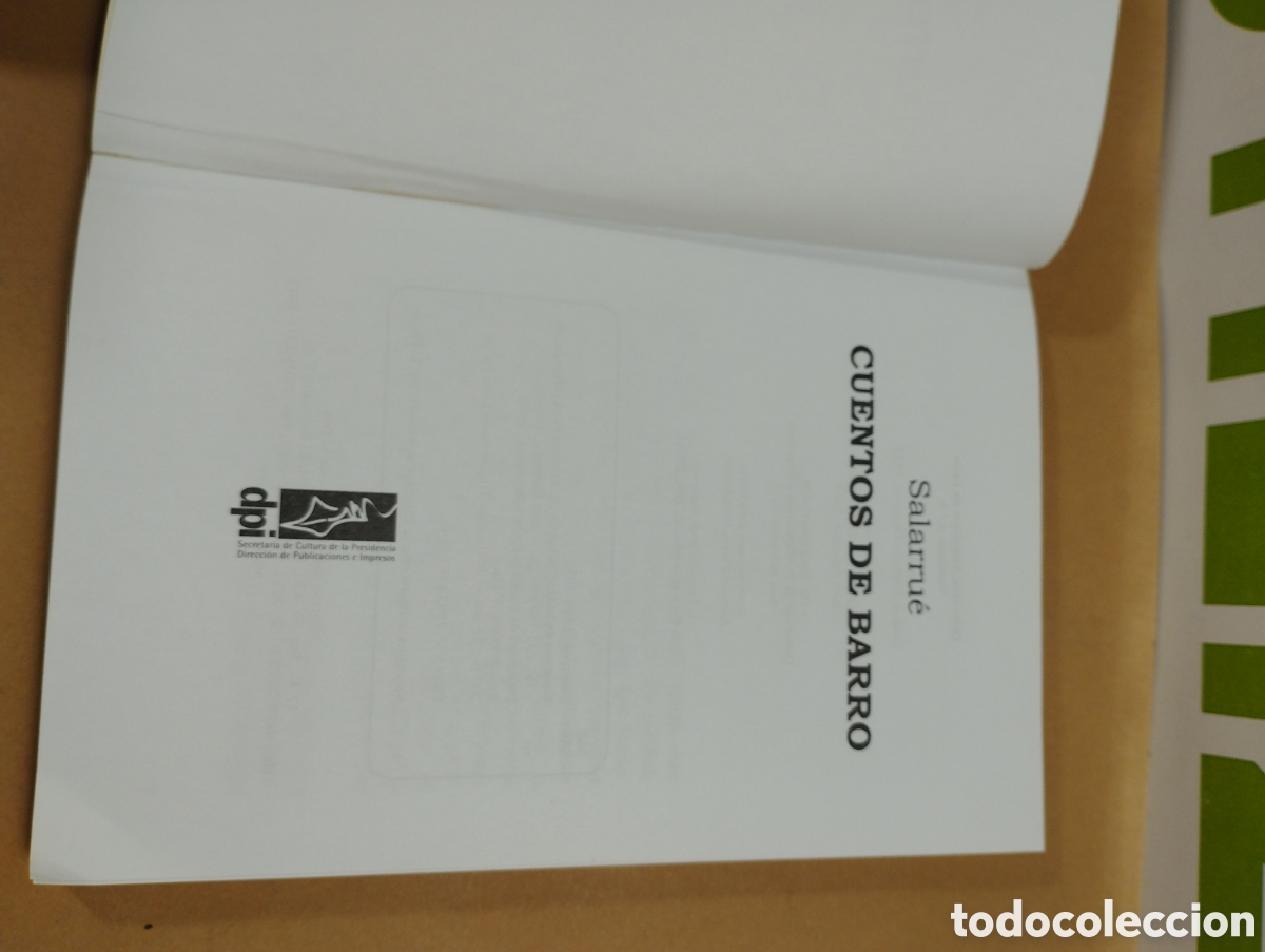 Libros de segunda mano: Cuentos de barro. Salarru&eacute;. DPI. - Foto 3