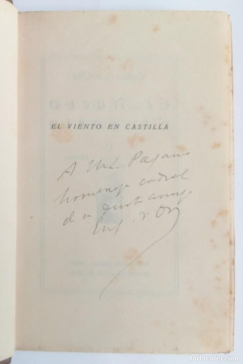 Libros de segunda mano: D&rsquo;Ors, Eugenio - El Viento en Castilla - (1921) - SIGNED - Foto 2