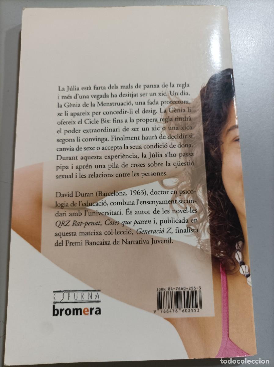 Libros de segunda mano: LIBRO DE NARRATIVA JUVENIL - CICLE BIS - DAVID DUR&Aacute;N - Foto 2
