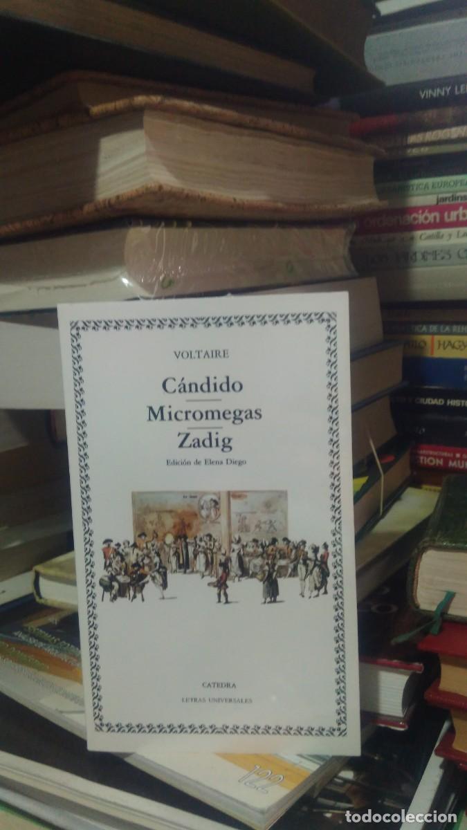 Libros de segunda mano: C&Aacute;NDIDO, MICROMEGAS, ZADIG, VOLTAIRE, ED. C&Aacute;TEDRA - Foto 1