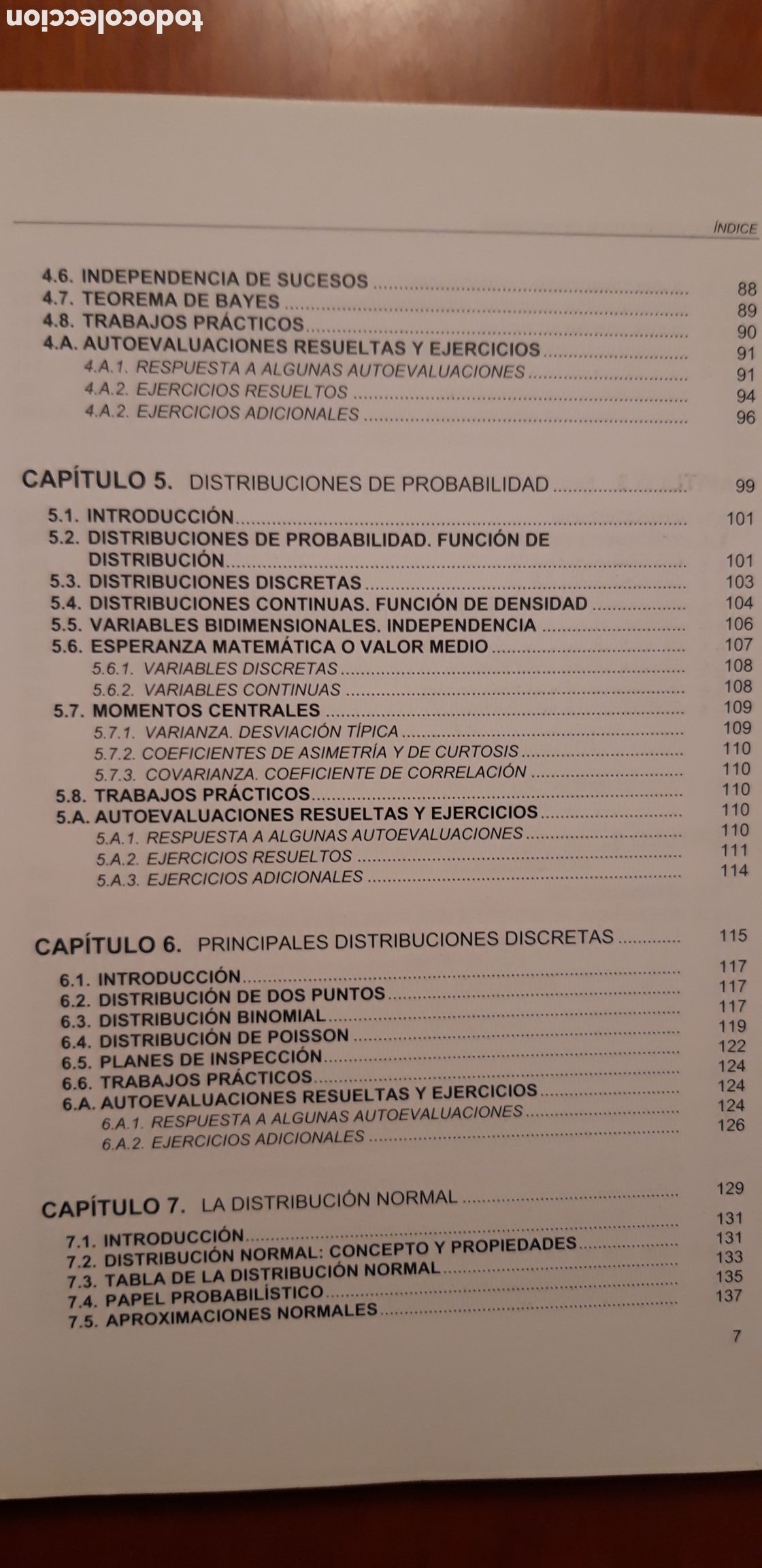 Libros de segunda mano: METODOS ESTADISTICOS EN INGENIERIA - Foto 10