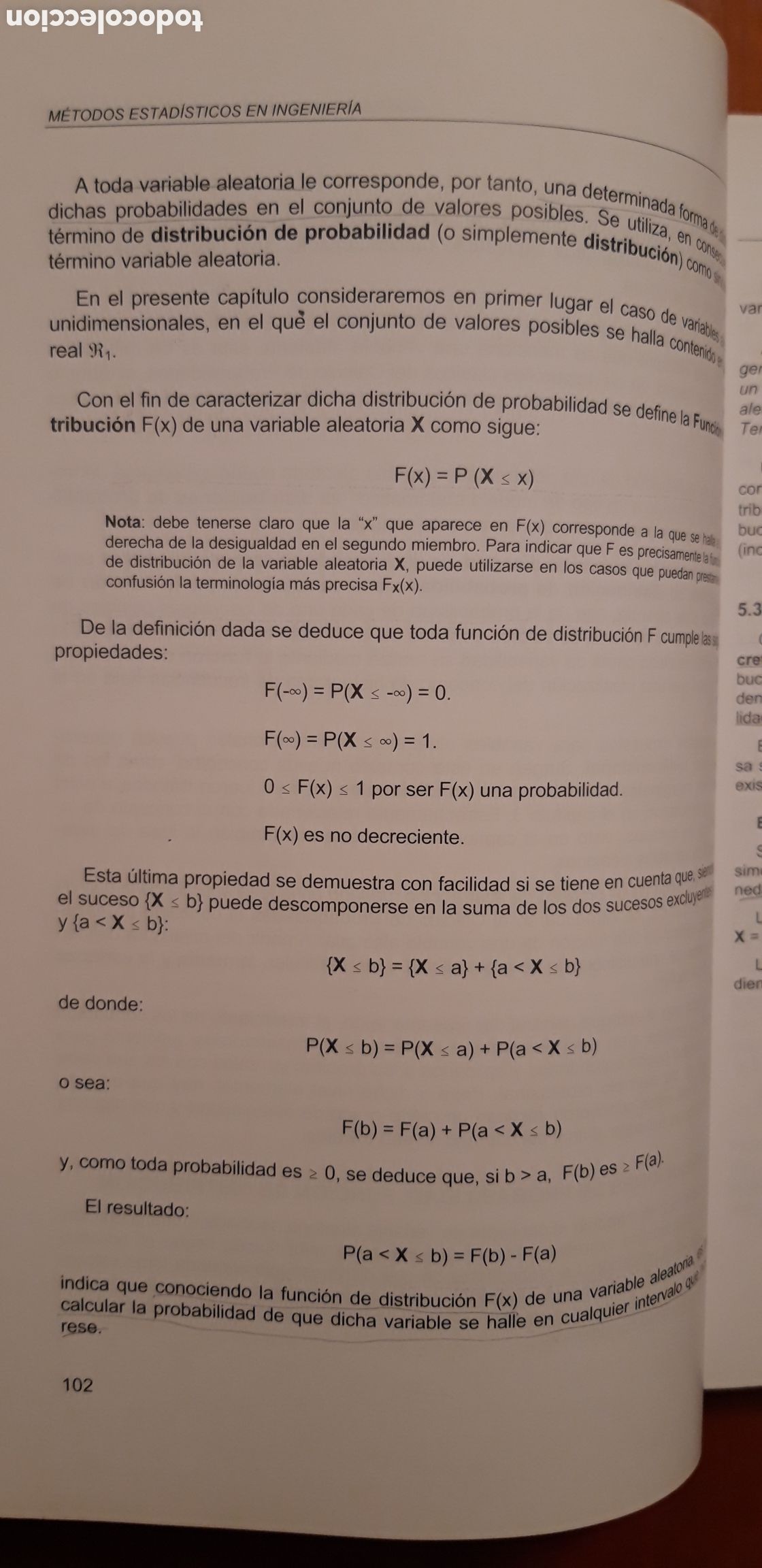 Libros de segunda mano: METODOS ESTADISTICOS EN INGENIERIA - Foto 15