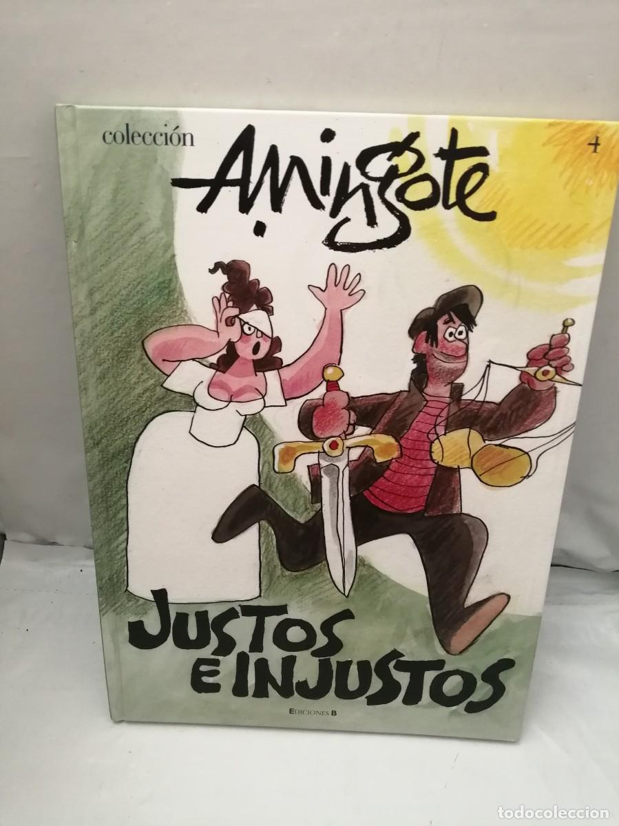 Libros de segunda mano: Justos e injustos (Primera edici&oacute;n, tapa dura) - Foto 1