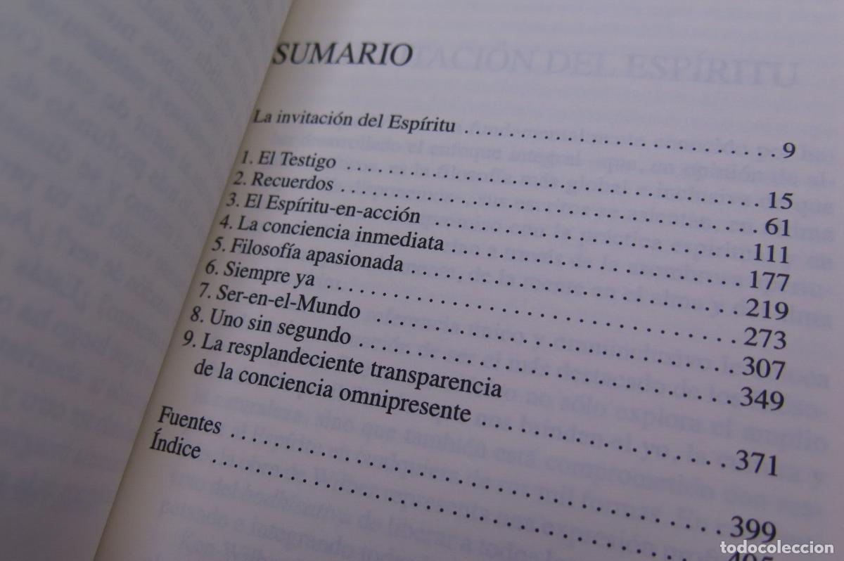 Libros de segunda mano: La Pura Conciencia de Ser. Ken Wilber - Foto 2