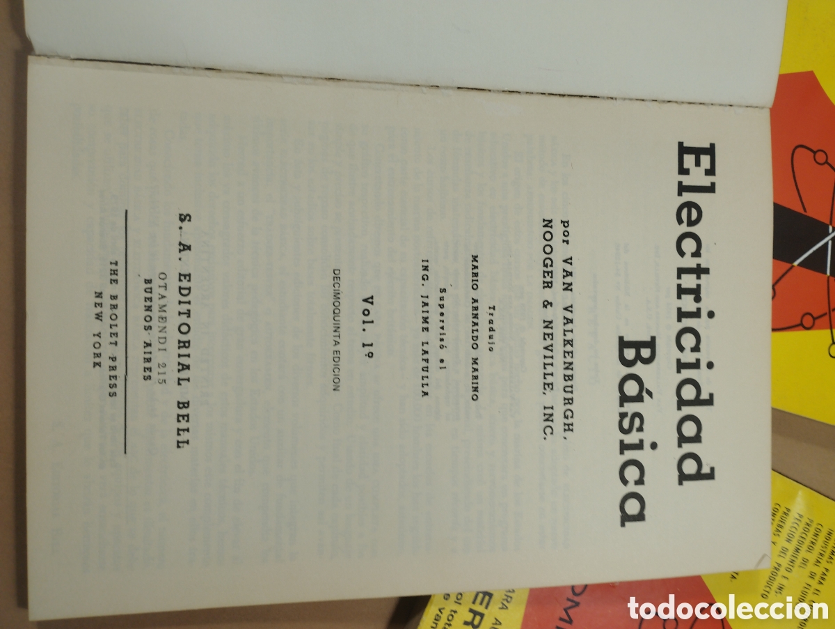 Libros de segunda mano: Electr&oacute;nica b&aacute;sica. S.A editorial Bell. - Foto 4