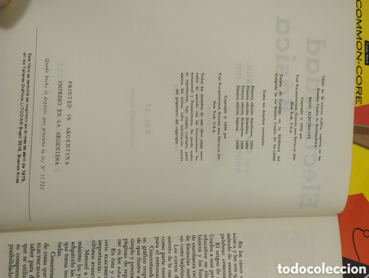 Libros de segunda mano: Electr&oacute;nica b&aacute;sica. S.A editorial Bell. - Foto 5