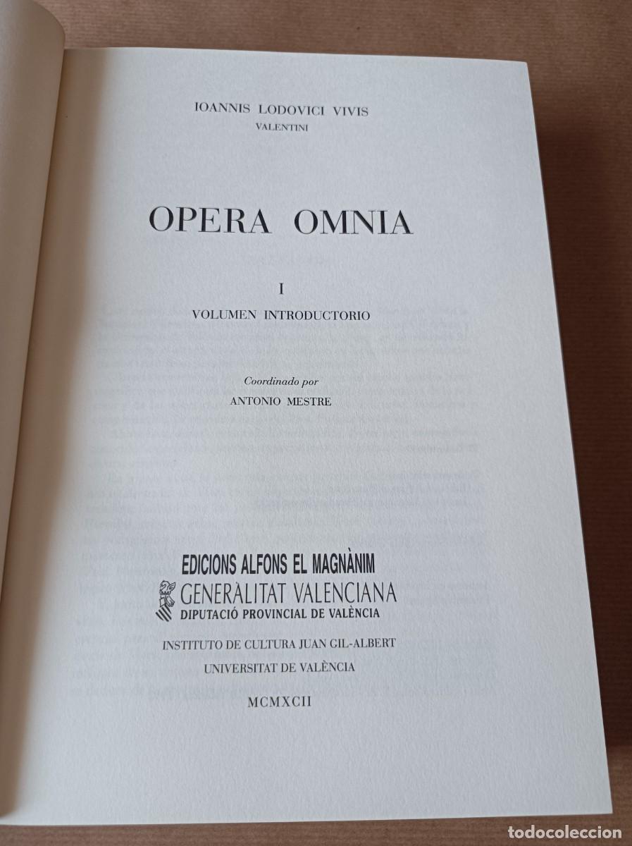 Libros de segunda mano: OPERA OMNIA TOMO I - IOANNIS LODOVICI VIVIS - Foto 15