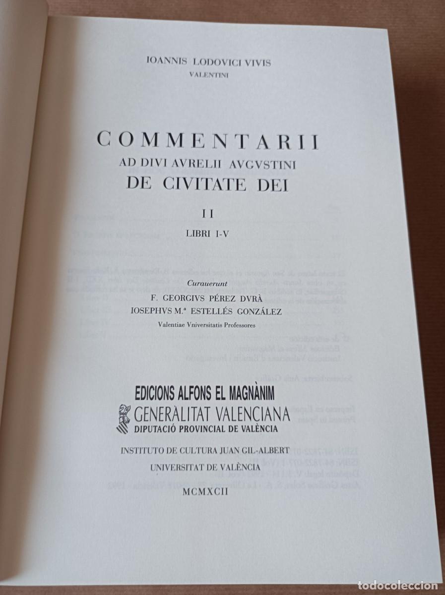 Libros de segunda mano: OPERA OMNIA TOMO II - IOANNIS LODOVICI VIVIS - Foto 16