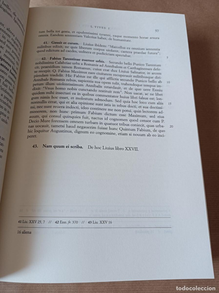 Libros de segunda mano: OPERA OMNIA TOMO II - IOANNIS LODOVICI VIVIS - Foto 19