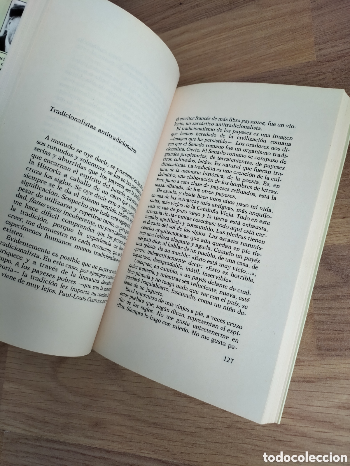 Libros de segunda mano: El pay&eacute;s y su mundo. Josep Pla. - Foto 3