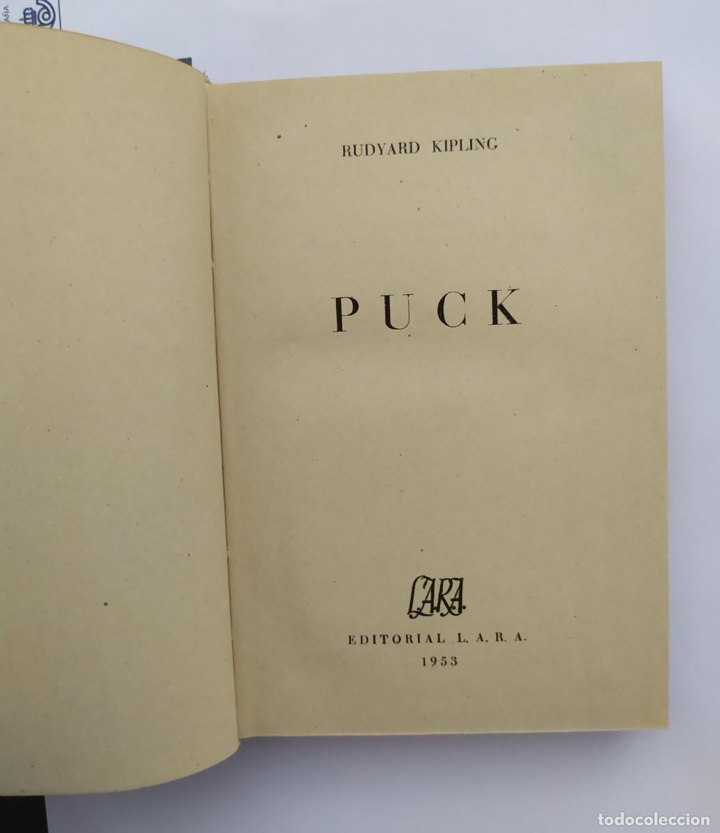 Libros de segunda mano: PUCK RUDYARD KIPLING EDITORIAL LARA 1953 - Foto 1