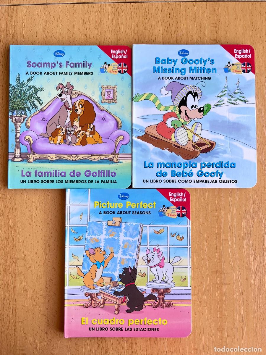 Libros de segunda mano: MI PRIMER LIBRO BILING&Uuml;E DISNEY LOTE DE TRES LIBROS - Foto 1