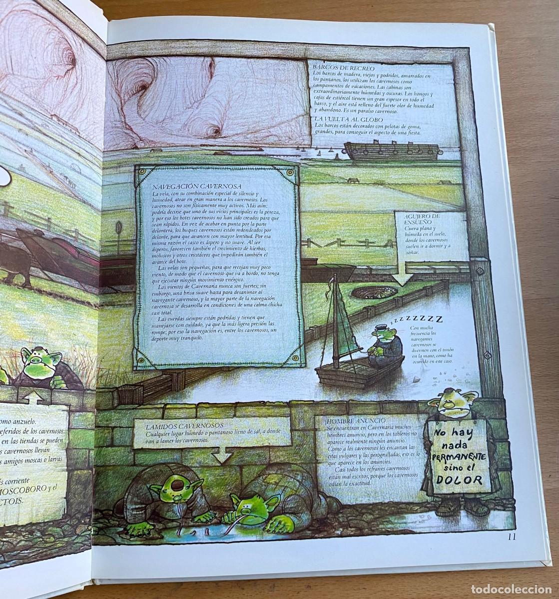 Libros de segunda mano: El mundo oculto de los cavernosos, de Raymond Briggs - Foto 3