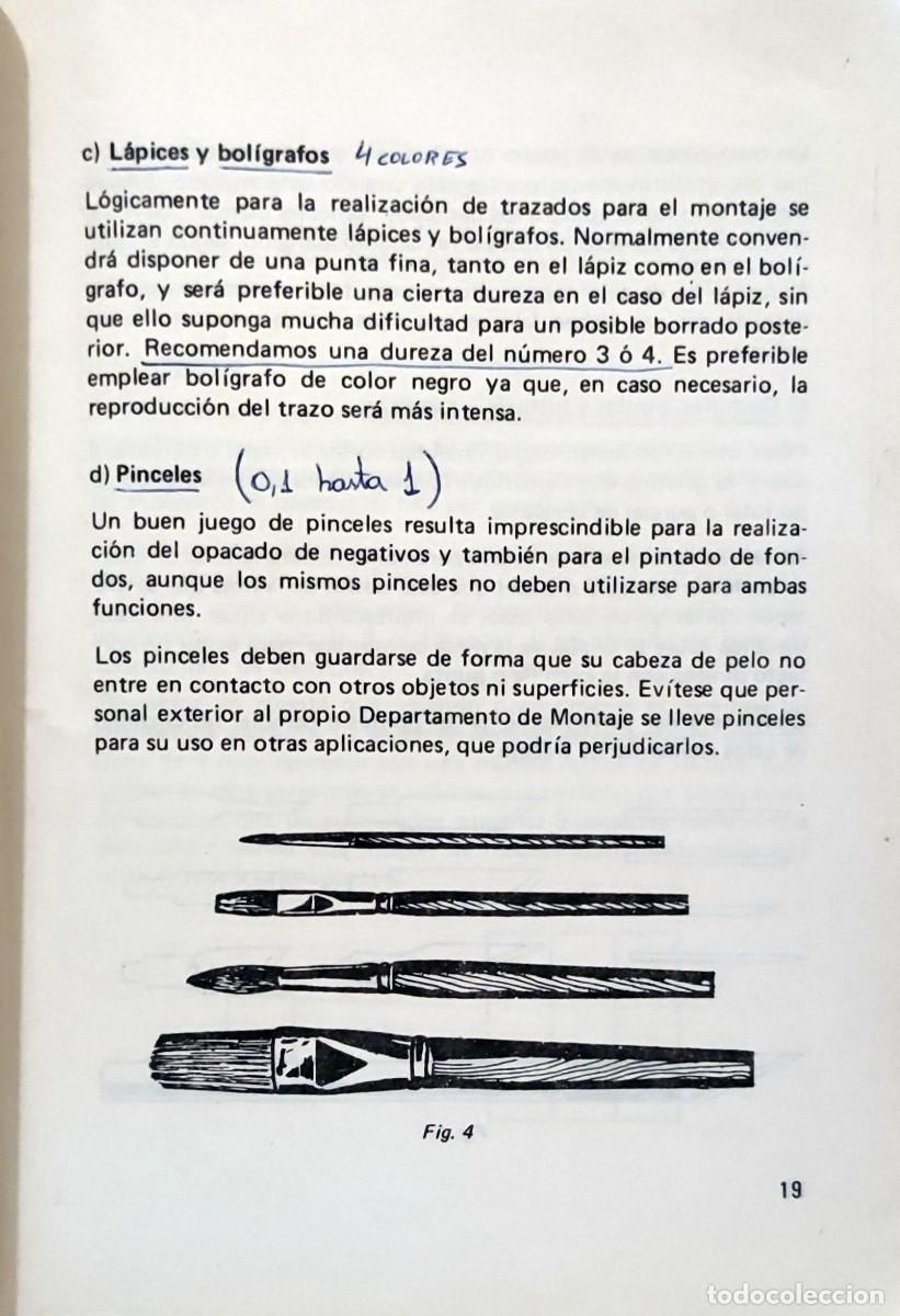 Libros de segunda mano: APUNTES DE OFFSET : EL MONTAJE. [S.L. : S.N., S.A.]. - Foto 2
