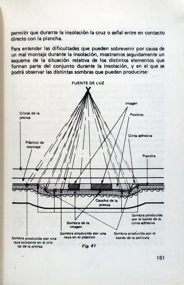 Libros de segunda mano: APUNTES DE OFFSET : EL MONTAJE. [S.L. : S.N., S.A.]. - Foto 5