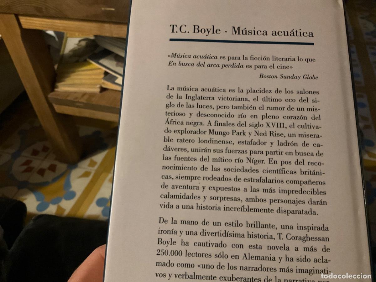 Libros de segunda mano: MUSICA ACUATICA - T C BOYLE - Foto 2