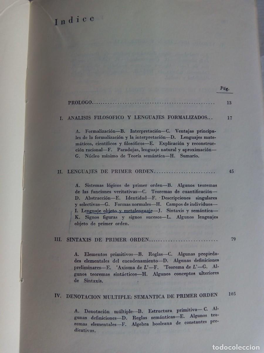 Libros de segunda mano: VERDAD Y DENOTACI&Oacute;N / R. M. MARTIN - Foto 5
