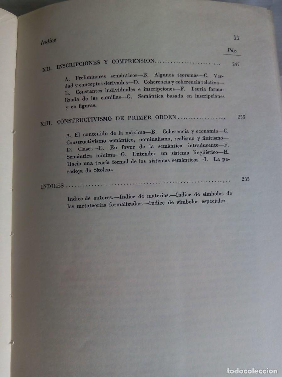 Libros de segunda mano: VERDAD Y DENOTACI&Oacute;N / R. M. MARTIN - Foto 7