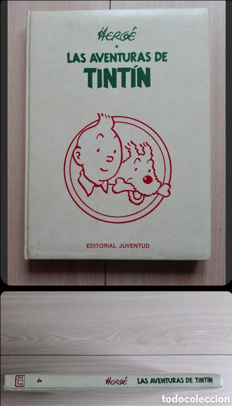 Libros de segunda mano: TINTIN &ndash; &lsquo;&rsquo;LAS AVENTURAS DE TINTIN&rsquo;&rsquo; VOL. 4 - Foto 1