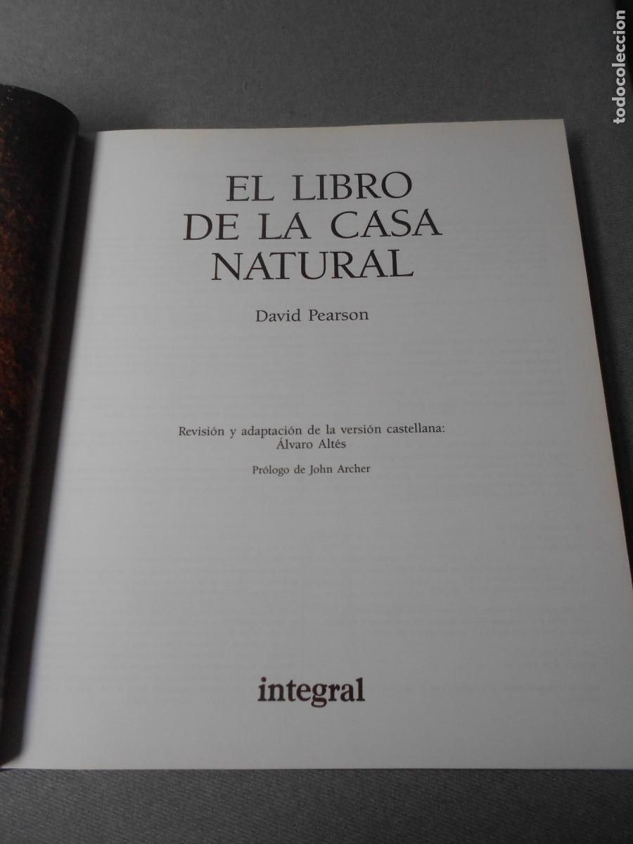 Libros de segunda mano: EL LIBRO DE LA CASA NATURAL - Foto 3
