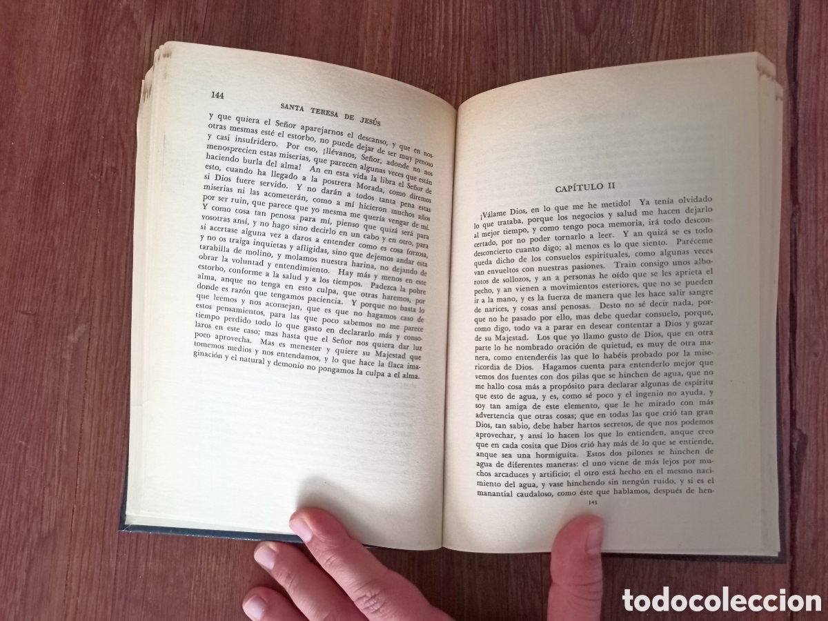 Libros de segunda mano: Antiguo libro escritores m&iacute;sticos espa&ntilde;oles - Foto 3
